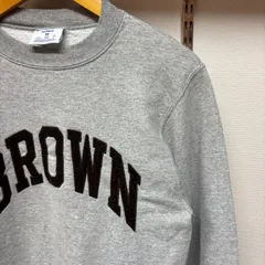 古着 S スウェット CHAMPION チャンピオン トレーナー クルーネック グレー 霜降り 裏起毛