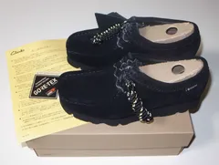 Clarks Originals レディース WALLABEE GTX black UK4 23cm ワラビー ゴアテックス クラークス ウィメンズ