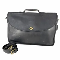 ■オールドコーチ■２WAY■ビジネスバッグ■ハンドバッグ■ショルダーバッグ■ブラック系■J0615