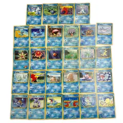 186000 ポケモンカード 旧裏 みずタイプ 28点まとめ売り