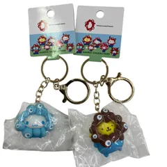 186000 新品未使用 EXPO2025 関西万博 ミャクミャク キーホルダー ポムポムプリン シナモンロール 2点まとめ売り