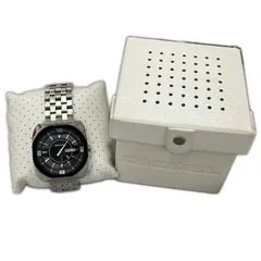 186000 動作未確認 DIESEL ディーゼル 黒文字盤 カレンダー付き　DZ-1170 DZ-1170  メンズ