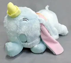 【中古】ぬいぐるみ ダンボ 赤いほっぺ ギガジャンボパステツカラーおやすみぬいぐるみ 「ディズニー」