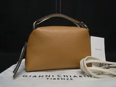 ■新品■未使用■ GIANNI CHIARINI ジャンニ キアリーニ アリファ 2WAY クロスボディ ハンドバッグ ショルダー アイボリー系 FR4944