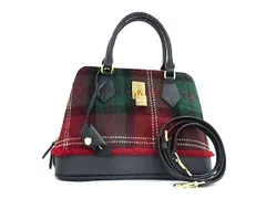 ■極美品■ Samantha Thavasa サマンサタバサ ハリスツイード レディアゼル 2WAY クロスボディ ハンドバッグ ショルダー FR4940