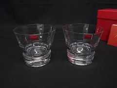 ■新品■未使用■ Baccarat バカラ ベガ クリスタルガラス ロックグラス コップ 食器 テーブルウェア ペア 2客セット クリア BR0558