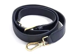 ■新品同様■ FURLA フルラ レザー バッグ用 ショルダーストラップ 斜め掛け 肩掛け レディース ネイビー系 GB2087