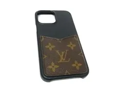■美品■ LOUIS VUITTON ルイヴィトン M46053 モノグラム バンパー iPhone 13Pro Max 対応 アイフォンケース ブラウン系 GB2089