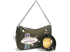 ■新品■未使用■ MICHAEL KORS マイケルコース レザー 2WAY ハンドバッグ ショルダー クロスボディ カーキ系 BM9720