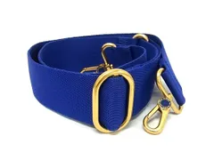 ■極美品■ MARC BY MARC JACOBS マークバイマークジェイコブス キャンバス ショルダーストラップ 斜め掛け ブルー系 BQ2561