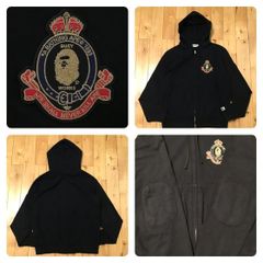 BAPESTA LOGO パーカー Lサイズ ライトグレー a bathing ape BAPE STA