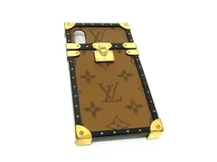 LOUIS VUITTON ルイヴィトン M62619 モノグラムリバース アイトランク iPhone X/Xs 対応 スマホケース ブラウン系 FS6631