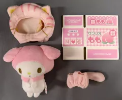 【中古】ぬいぐるみ マイメロディ えらんでハコいり猫 「サンリオキャラクターズ」