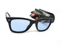 ■新品■未使用■ Ray-Ban レイバン RB2140 F 901/64 WAYFARER ウェイファーラー サングラス メガネ 眼鏡 めがね ブラック系 FU5443