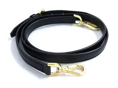 ■極美品■ MICHAEL KORS マイケルコース レザー バッグ用 ショルダーストラップ ショルダーベルト レディース ブラック系 BQ2697