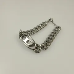 【姫路東店】 中古 DIESEL | ディーゼル ブレスレット DX1432040 シルバー 【134】