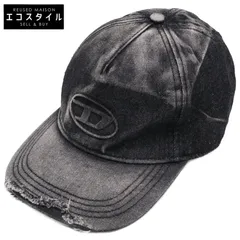 DIESEL ディーゼル 【美品】A197770DGAV c-seymon-black ベースボールキャップ 2
