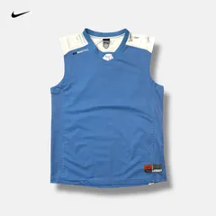 NIKE DRI-FIT バスケットボールゲームシャツ ライトブルー XL