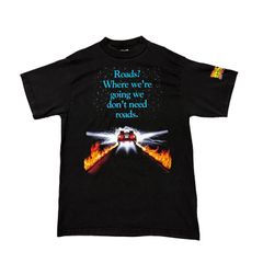 古着 90s バックトゥーザフューチャー 半袖 シャツ ムービー 映画 