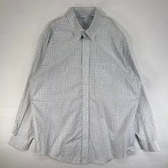 古着 ブルックスブラザーズ Brooks Brothers 長袖シャツ REGENT 胸ポケ ボタンダウン XL  ブルー系 チェック メンズ