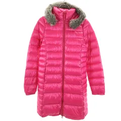 UNIQLO ユニクロ ウルトラライトプレミアム ダウンジャケット M ピンク系 レディース 古着