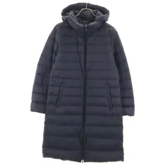 美品 UNIQLO ユニクロ ウルトラライトダウンジャケット L ネイビー系 レディース 古着