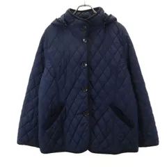 BEAMS HEART ビームスハート キルティングジャケット L ネイビー レディース 古着