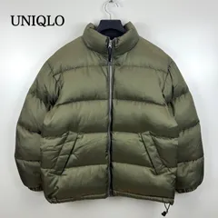 UNIQLO 00s y2k archive BOX down jacket M ユニクロ 光沢 ボックスシルエット ダウンジャケット 短丈 ドローコード 平成 アーカイブ