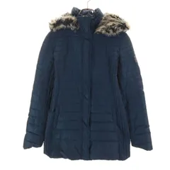 ARMANI JEANS アルマーニジーンズ 中綿ジャケット 40 ネイビー レディース 古着のサムネイル