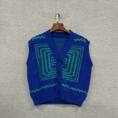 ヴィンテージ カジュアル ニット ベスト ベスト 95 M06778