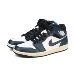 NIKE AIR JORDAN 1 MID ARMONY NAVY/WHITE/BLACK 27.5cm