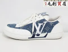 LOUIS VUITTON ルイヴィトン モノグラム チャーリーライン スニーカー ローカット デニム サイズ5 美品 靴
