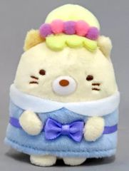 [중고] 봉제 장난감 고양이 테노리 봉제 장난감 [영화 스미코구라시 츠기하기 공장의 신비한 코]