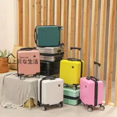 超小型 XXSサイズ スーツケース 機内持ち込み キャリーケース 軽量 14インチ航空のキャリーバッグ 学生用 ストッパー付き ラゲージ ロック
