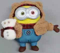 【中古】ぬいぐるみ ボブ＆ティム(Winter Break) ぬいぐるみ 「ミニオンズ」 ユニバーサル・スタジオ・ジャパン限定