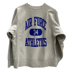 チャンピオン Champion 80's リバースウィーブ AIR FORCE USA製 トリコタグ スウェット グレー Lサイズ 201MT-4780 VB