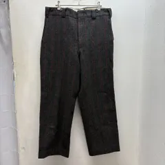 L.L.bean エルエルビーン 70s~80s チェックウールパンツ 1990B グレー size:-【中目黒A11】 
