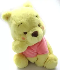 【中古】ぬいぐるみ プーさん ぺったんおすわり ぬいぐるみ 「くまのプーさん」 ディズニーストア限定
