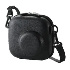 【新品・5営業日で発送】ELECOM エレコム チェキアクセサリ／カメラケース／汎用／miniシリーズ対応／エンボス(IC-CCGPTXBK)