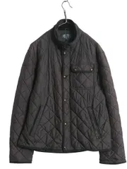 【お得なクーポン配布中!】 00s ポロ ラルフローレン 中綿 ナイロン キルティング ジャケット メンズ L / オールド ジャンパー ブルゾン フルジップ シンプル ブラック