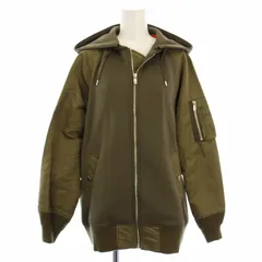 ダイアグラム グレースコンチネンタル Diagram GRACE CONTINENTAL 22AW コンビMA-1ブルゾン ジャケット アウター 38 カーキ 0322401037 /TKのサムネイル