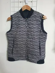 リアル レディース ゴルフ グースダウン ダウン ベスト 100L