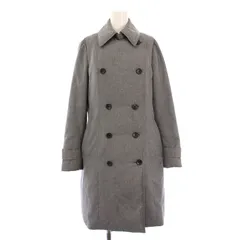 アイシービー iCB ダウンコート アウター ロング丈 ステンカラー ダブル 11 グレー /BB