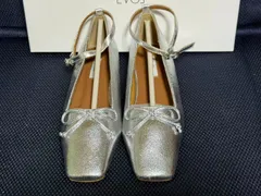 アウトレット バレエシューズ パンプス 「EVOL」取り外し可ストラップバレエシューズ IX5455 22CM 未使用品/送料無料/激安処分