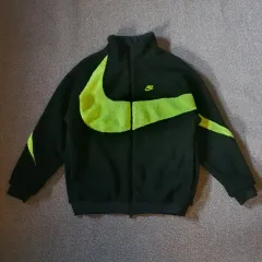 ナイキ ビッグ スウッシュ リバーシブル ボア ジャケット