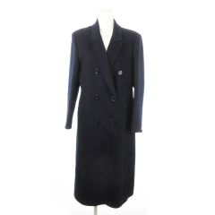 高級 ロロピアーナ カシミヤ100%ロングチェスターコート ダブル