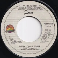 Patti Austin Baby, Come To Me / Solero Qwest US QWE50036 213146 SOUL ソウル レコード 7インチ 45