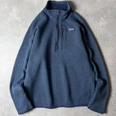 15年製 Patagonia ハーフジップ ベターセーター ジャケット L / パタゴニア フリース プルオーバー ハイネック ネイビー 紺