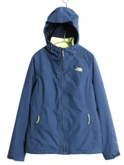 【お得なクーポン配布中!】 US企画 ノースフェイス ナイロン マウンテンパーカー ジャケット レディース M / DRYVENT 中綿 脱着 フリース ライナー付き ジャンパー 青