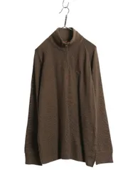 【お得なクーポン配布中!】 ノースフェイス ハーフジップ ニット セーター メンズ L / 古着 アウトドア コットン アクリル ウール ハイゲージ ワンポイント ハイネック